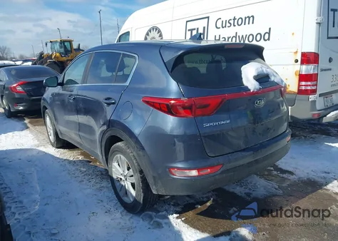 2017 Kia Sportage Lx из США, поврежденный, VIN KNDPMCAC8H7248366